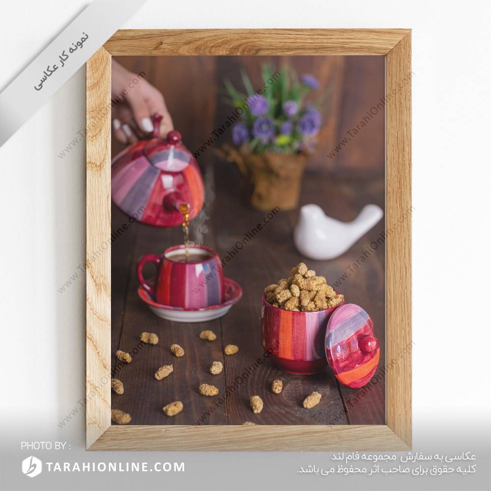 عکاسی از توت خشک